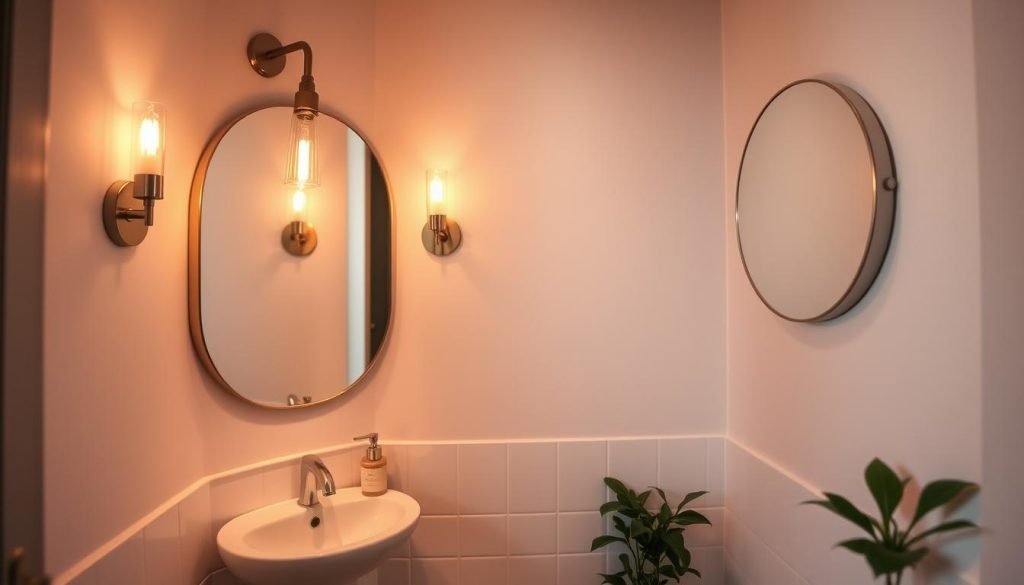 small bathroom lighting
